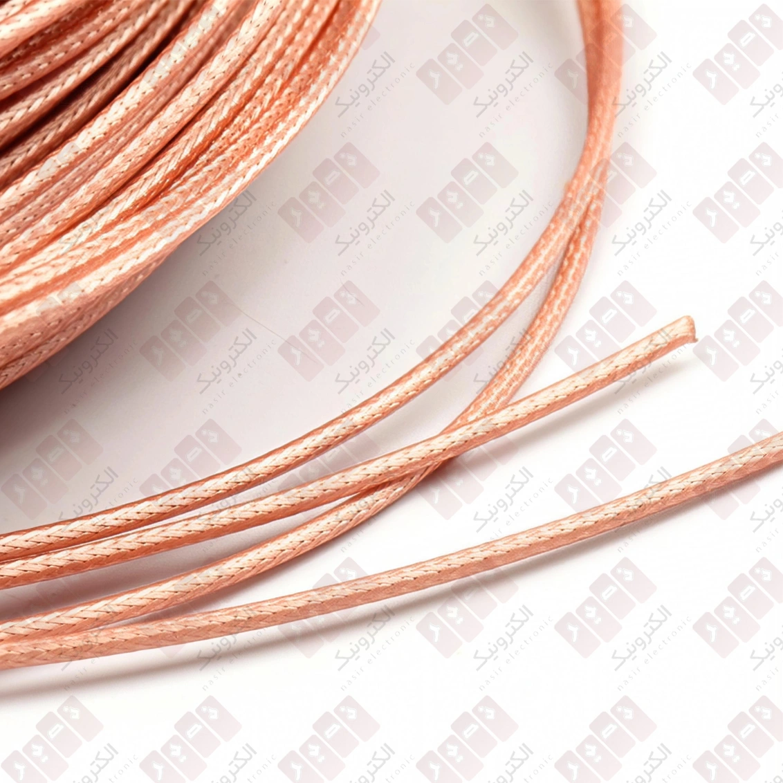 کابل کواکسیال RG179 | کابل RF با امپدانس 75 اهم، عایق PTFE و روکش FEP 1. کابل کواکسیال RG179 با امپدانس 75 اهم و روکش FEP
