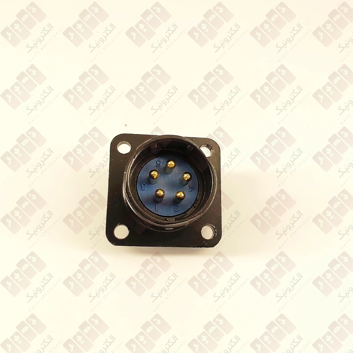 کانکتور LYP21ZJ9U فلنچ دار ۵ پین کانکتور فلنچ دار ۵ پین LYP21ZJ9U نمای روبرو